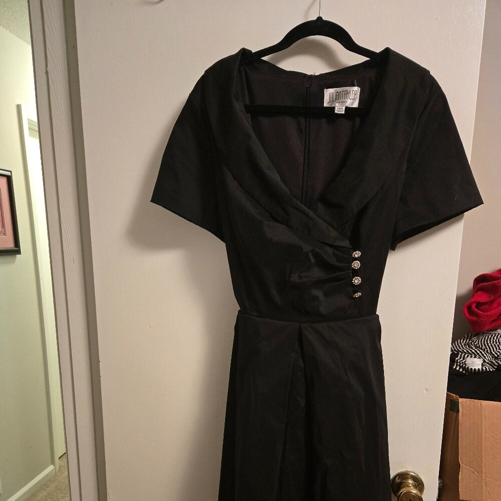 Julian Taylor black dress